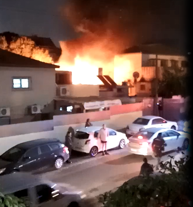 הבית שנשרף ברחוב בלפור