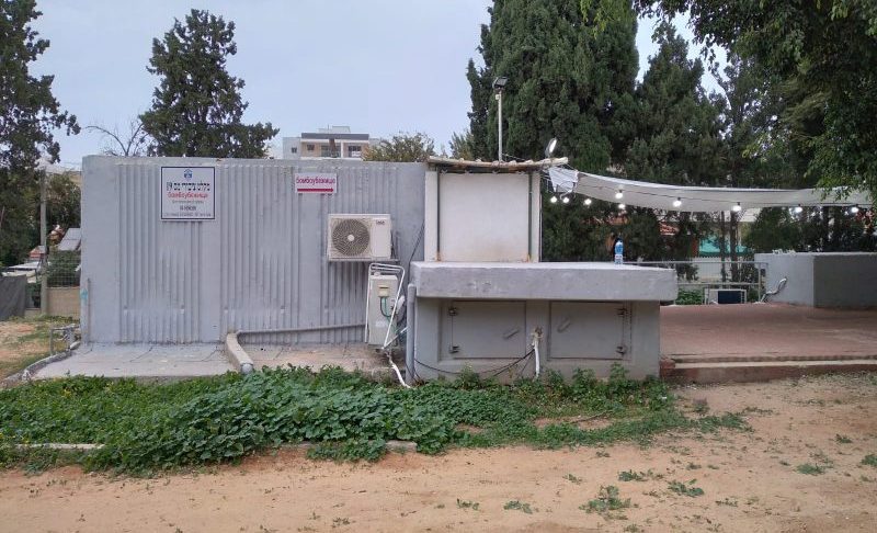 המקלט מקלט ציבורי בדב הוז, צילום עיריית בת ים