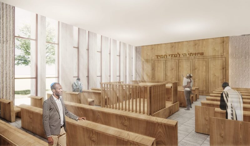 בית קהילתי ליוצאי אתיופיה, קרדיט: משרד אדריכלות לקשטיין-מרגלית